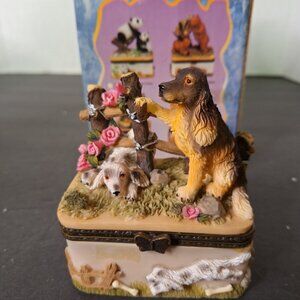 Great World Co Dog Trinket Box JB2022